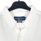 Mens White Polo Ralph Lauren  Long Sleeve Shirt