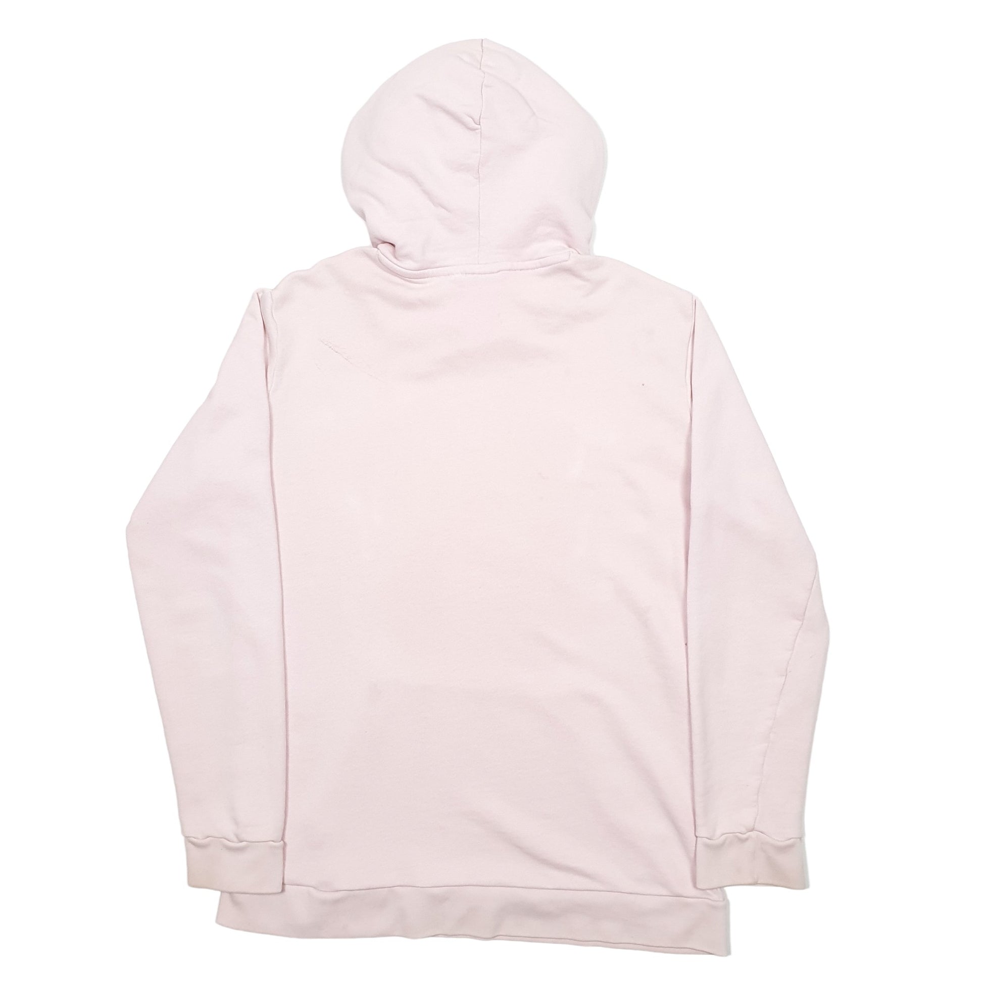 Mens Pink Adidas Spellout Hoodie Jumper