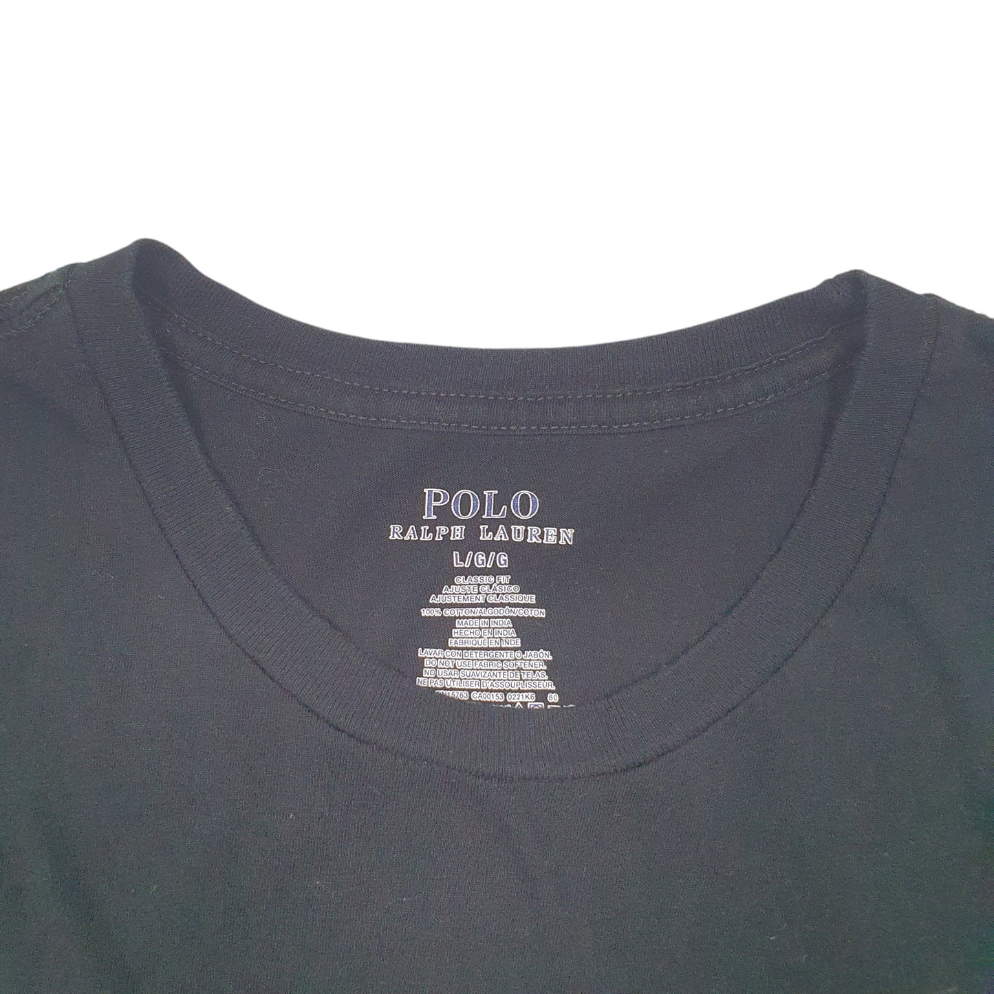 Mens Black Polo Ralph Lauren  Short Sleeve T Shirt