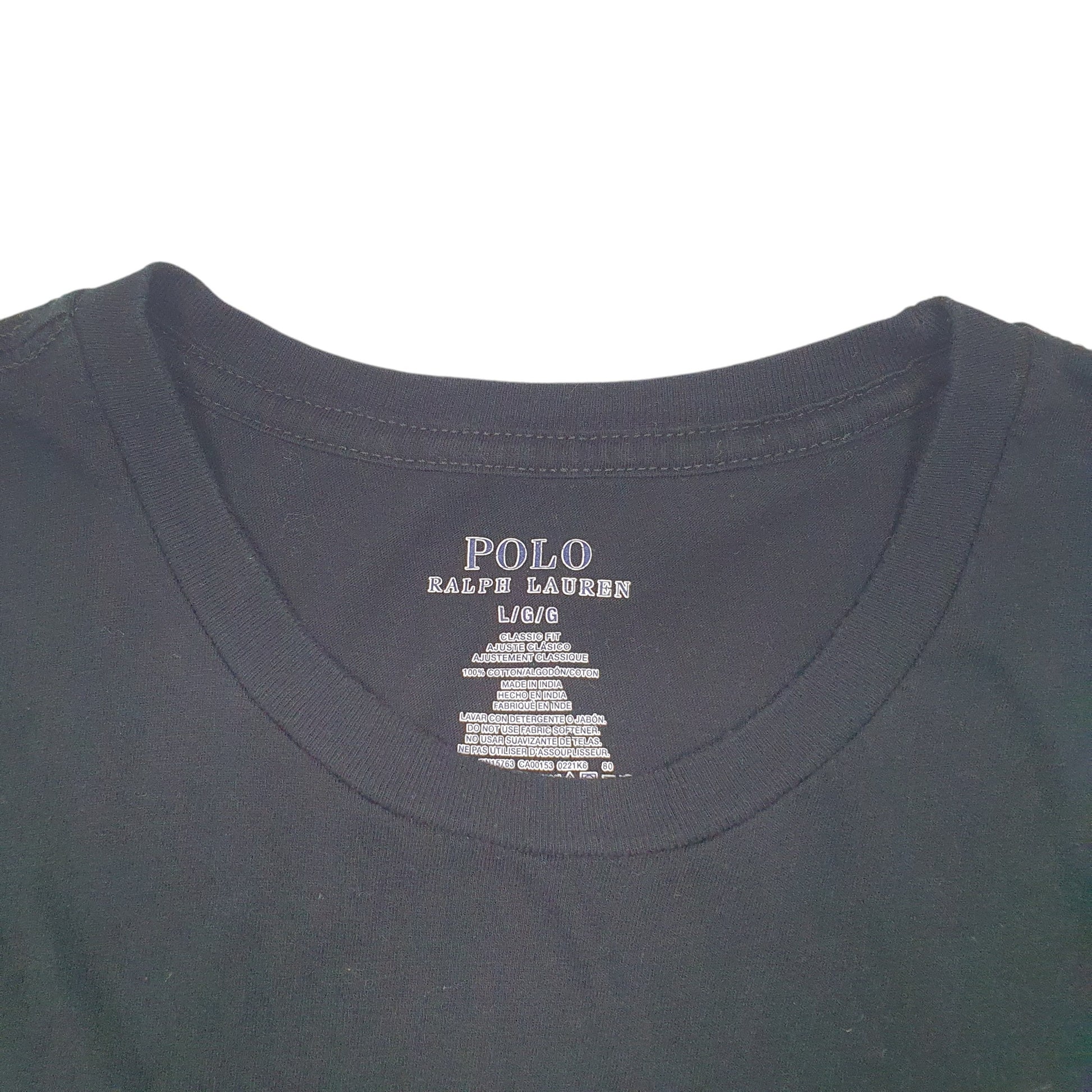 Mens Black Polo Ralph Lauren  Short Sleeve T Shirt