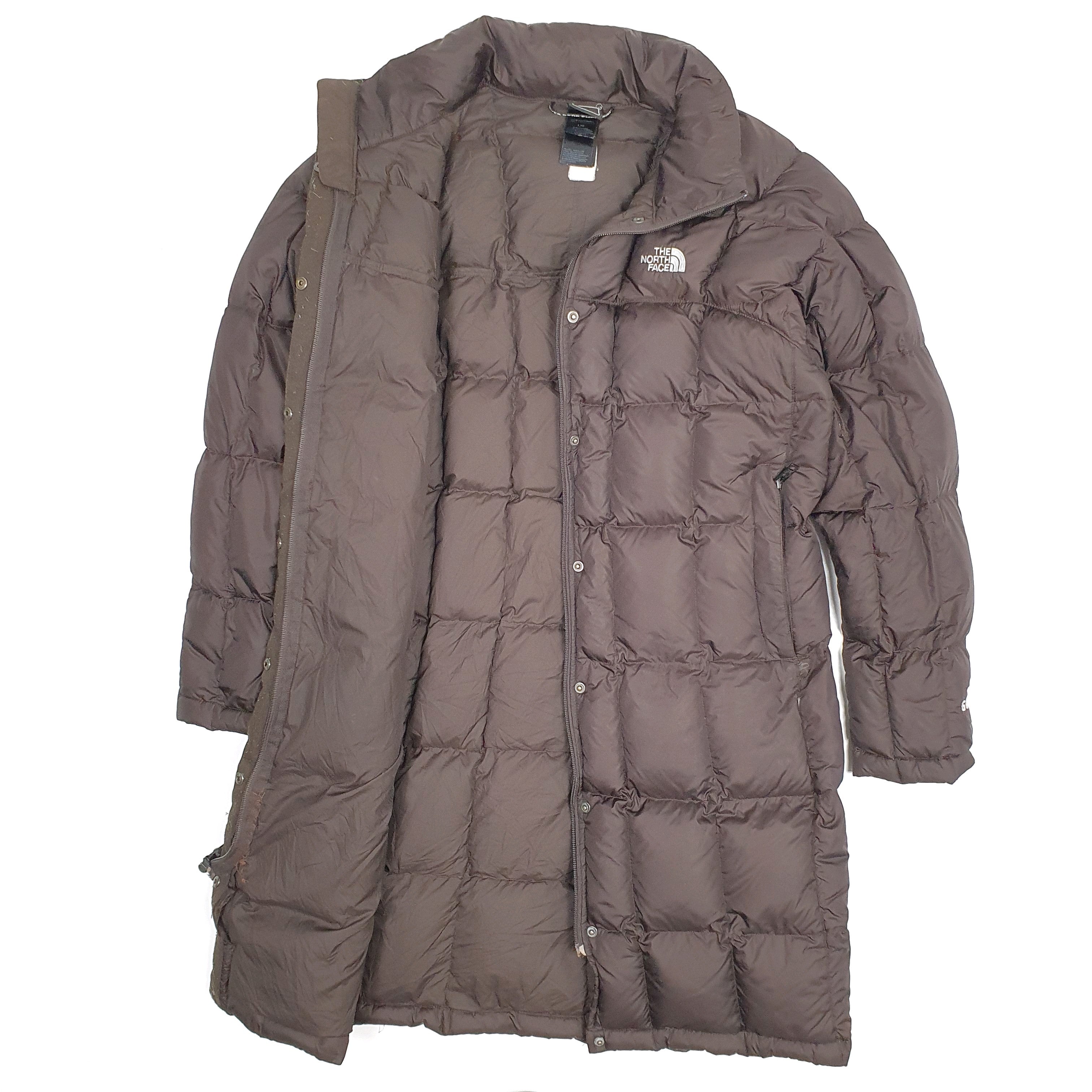 North face longline puffer coat on sale