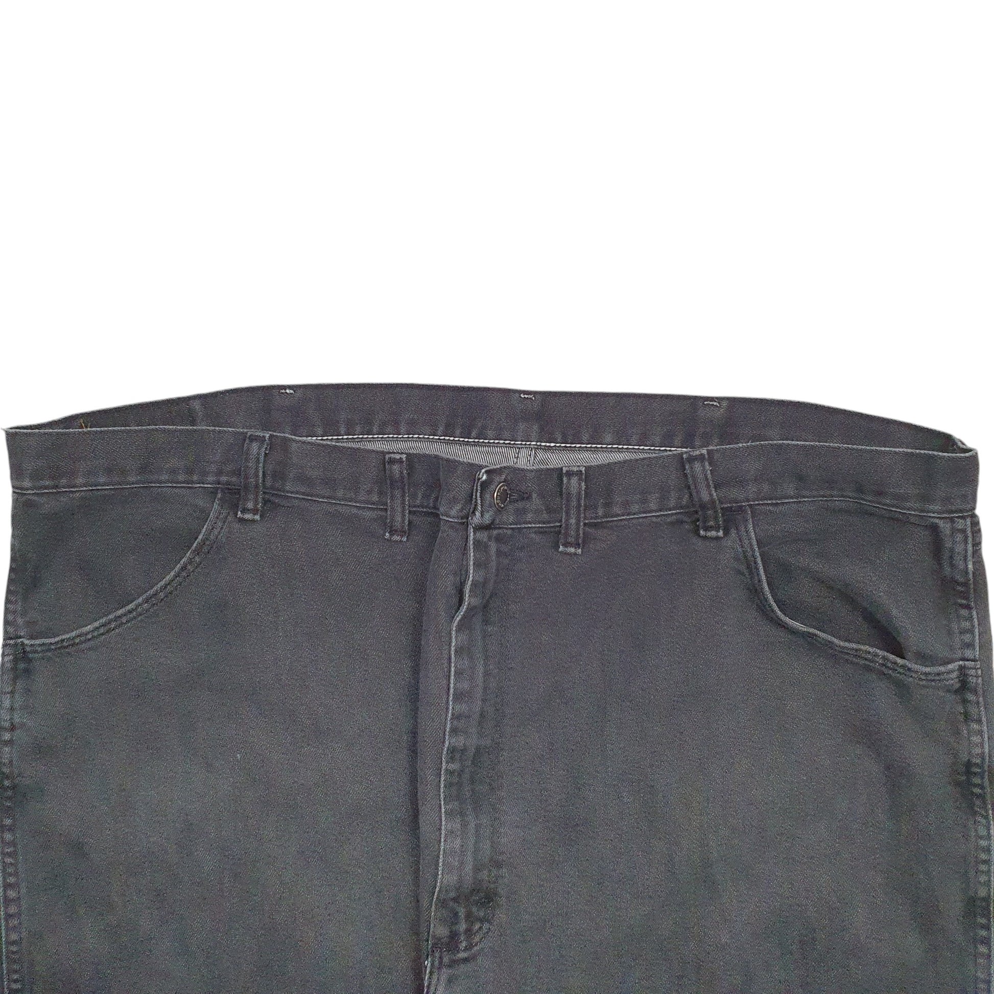 Mens Black Wrangler  Relaxed JeansW46 L30