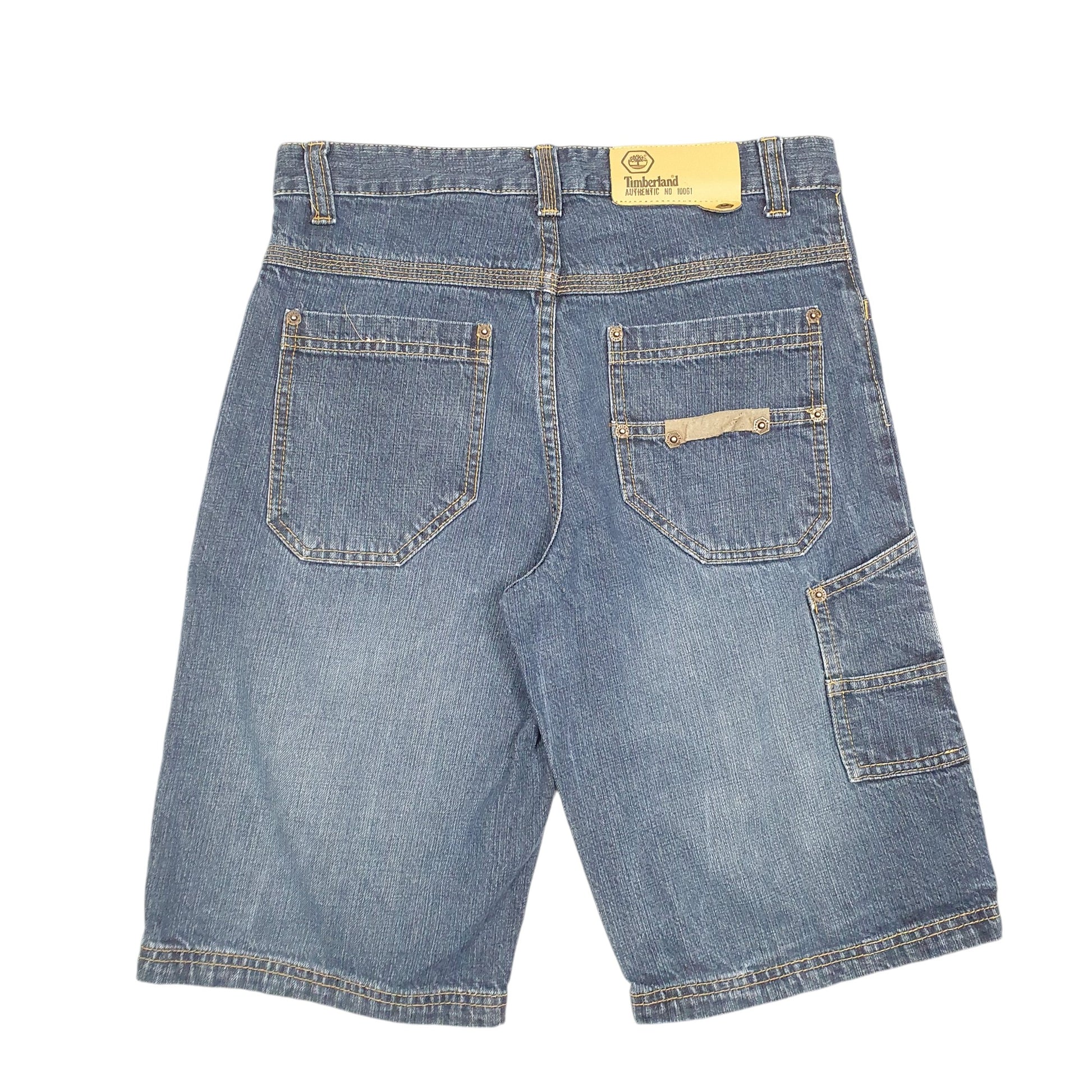 Mens Blue Timberland Jorts Jean Denim Shorts