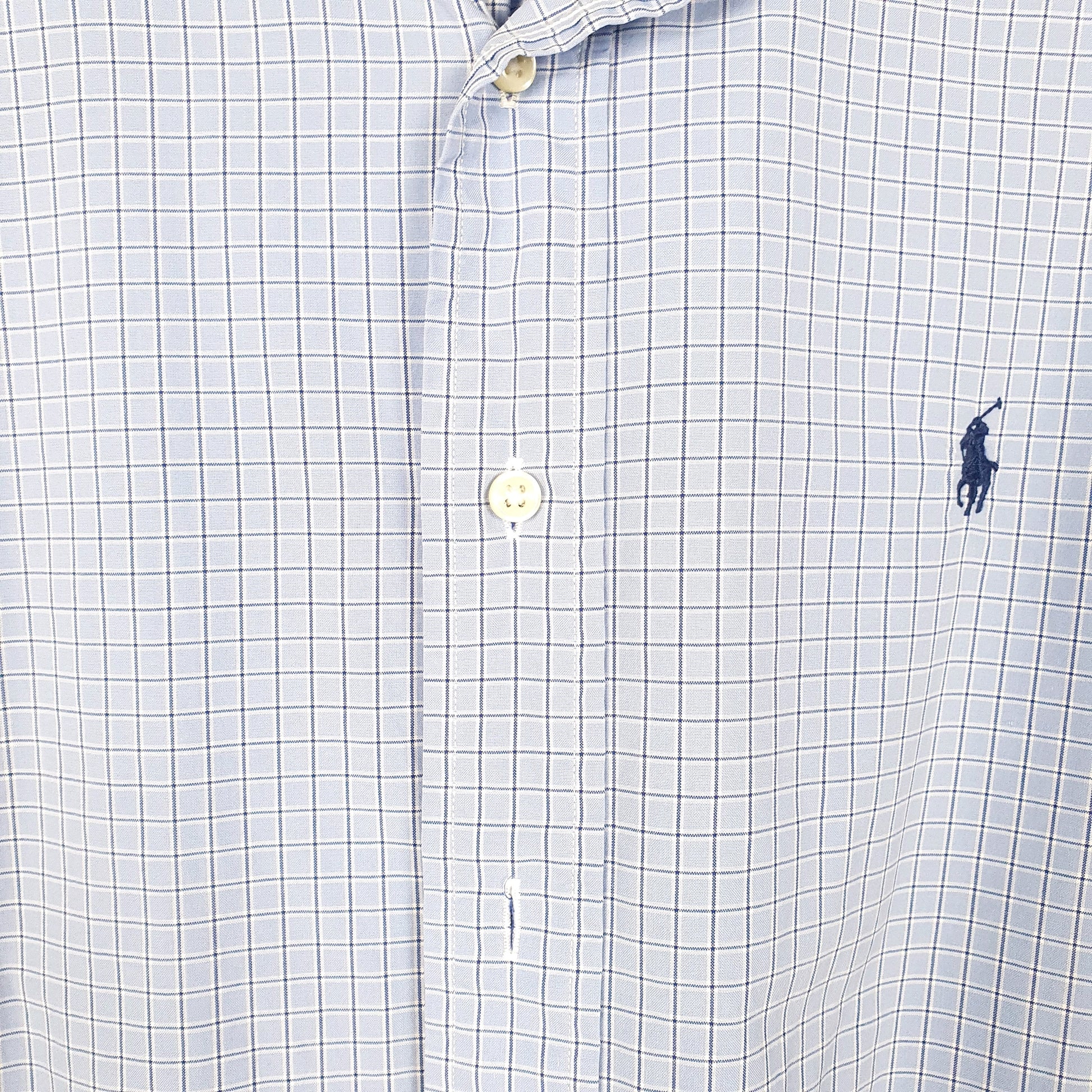Mens Blue Polo Ralph Lauren  Long Sleeve Shirt