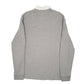 Mens Grey Polo Ralph Lauren Rugby Shirt Top Crewneck Jumper