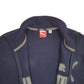 Mens Blue Puma Spellout Full Zip Jumper