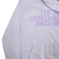 Womens Purple The North Face Spellout Hoodie Jumper