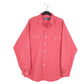 Mens Red Polo Ralph Lauren Vintage Work Long Sleeve Shirt