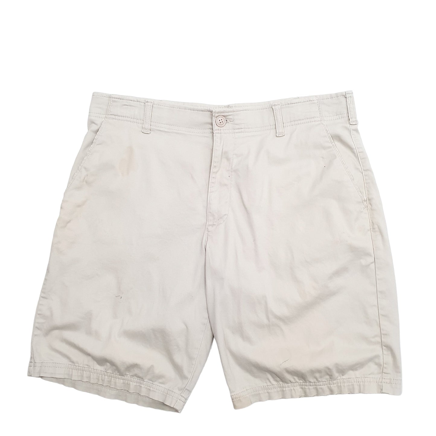 Mens Cream Lee Extreeme Comfort Chino Shorts