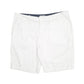 Mens White Nautica Slim Fit Deck Chino Shorts