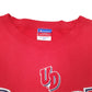 Mens Red Champion University Of Dayton Flyers USA Spellout Basketball Crewneck Jumper