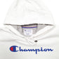 Mens White Champion  Hoodie Jumper