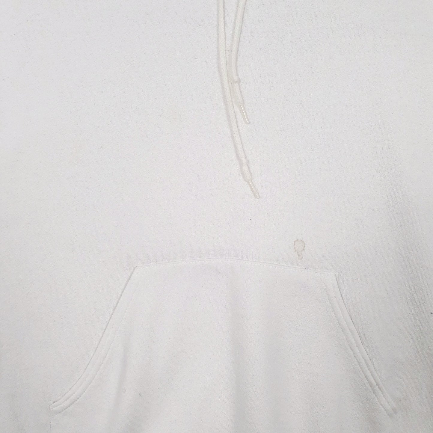 Mens White Lee Heavyweight Vintage 2000s Made In USA Ski Team Hoodie Jumper