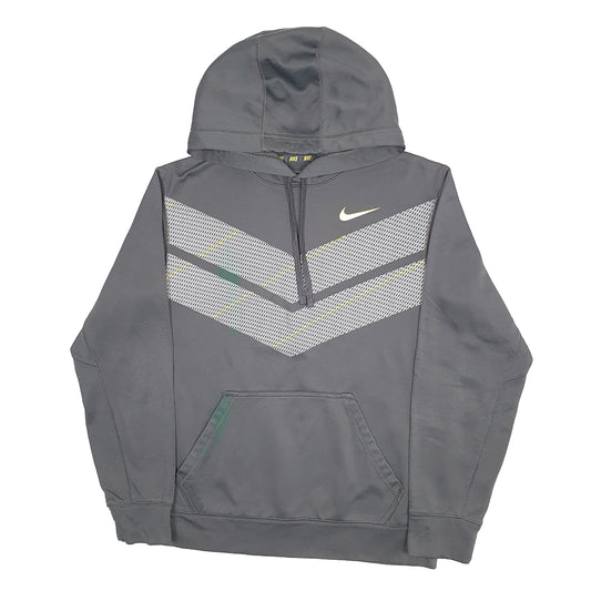Mens Grey Nike Therma Fit Hoodie Jumper
