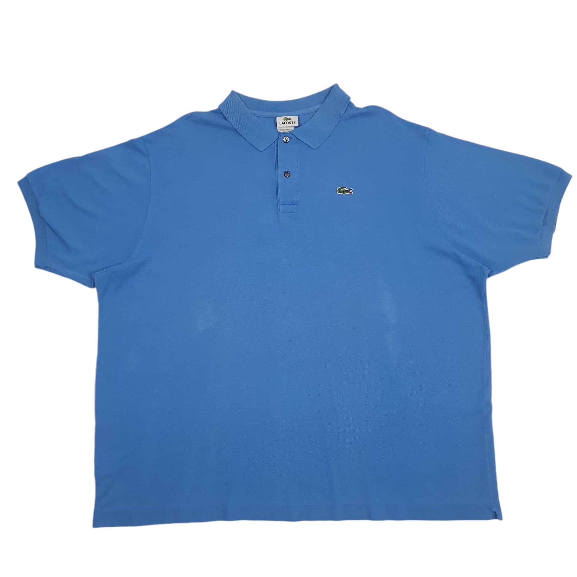 Mens Blue Lacoste  Short Sleeve Polo Shirt