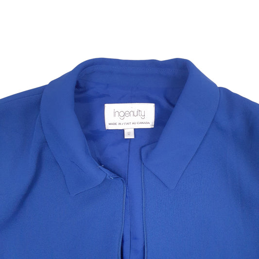 Womens Blue Ingenuity   Coat