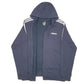 Mens Navy Adidas Hoodie Active Track Top Full Zip Jumper