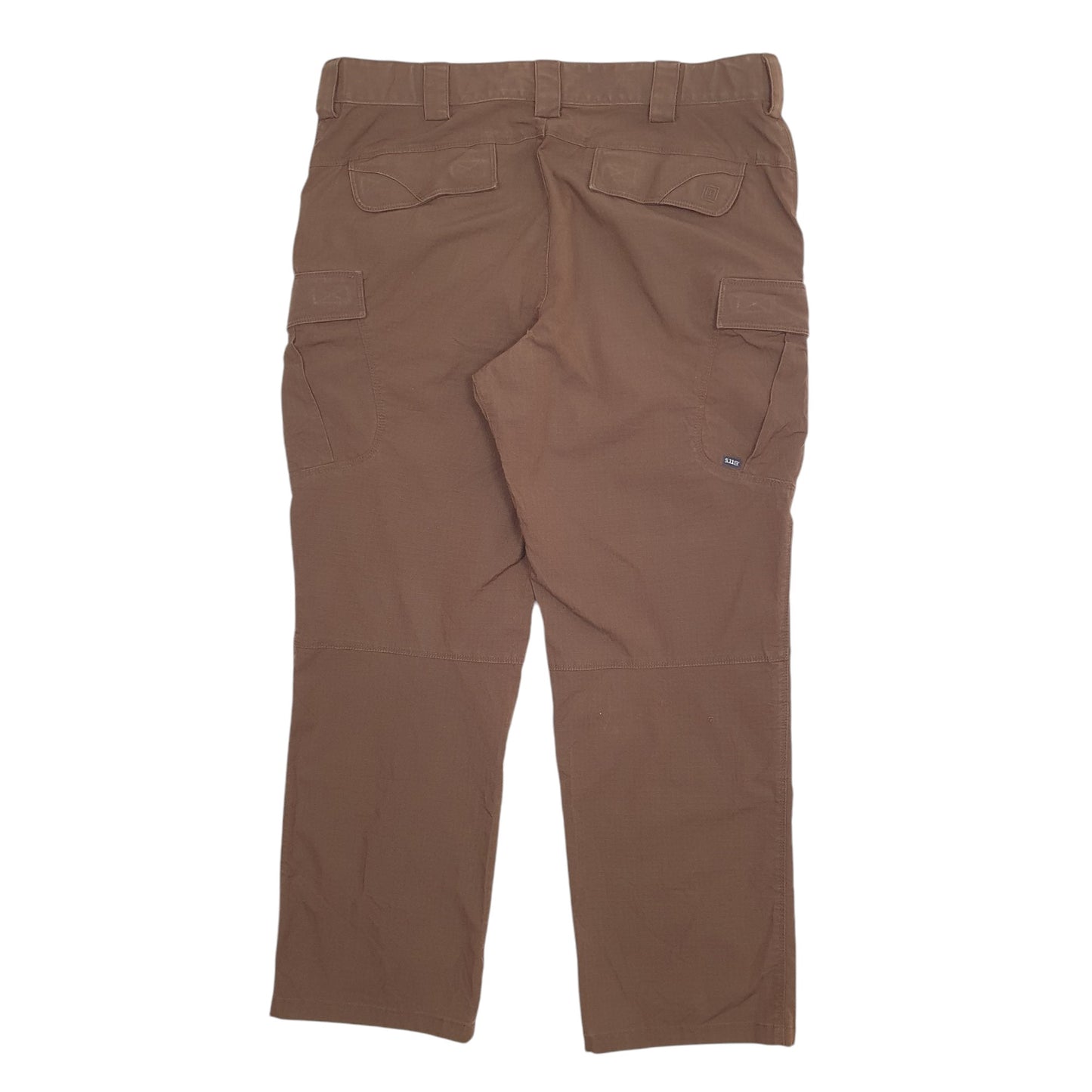 Mens Brown 5.11 Tactical  Cargo Trousers