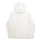 Mens White Adidas Spellout Hoodie Jumper