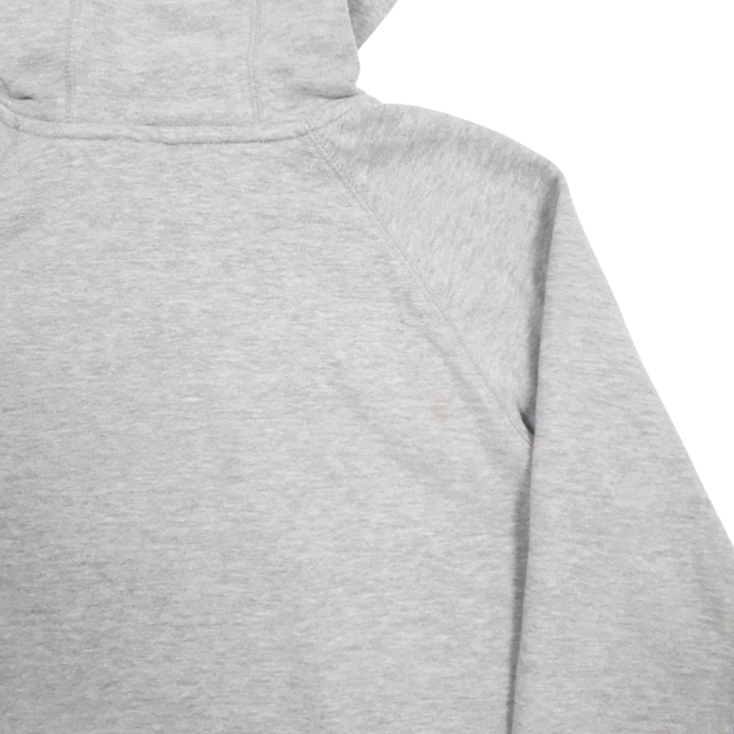 Womens Grey The North Face Spellout Hoodie Jumper