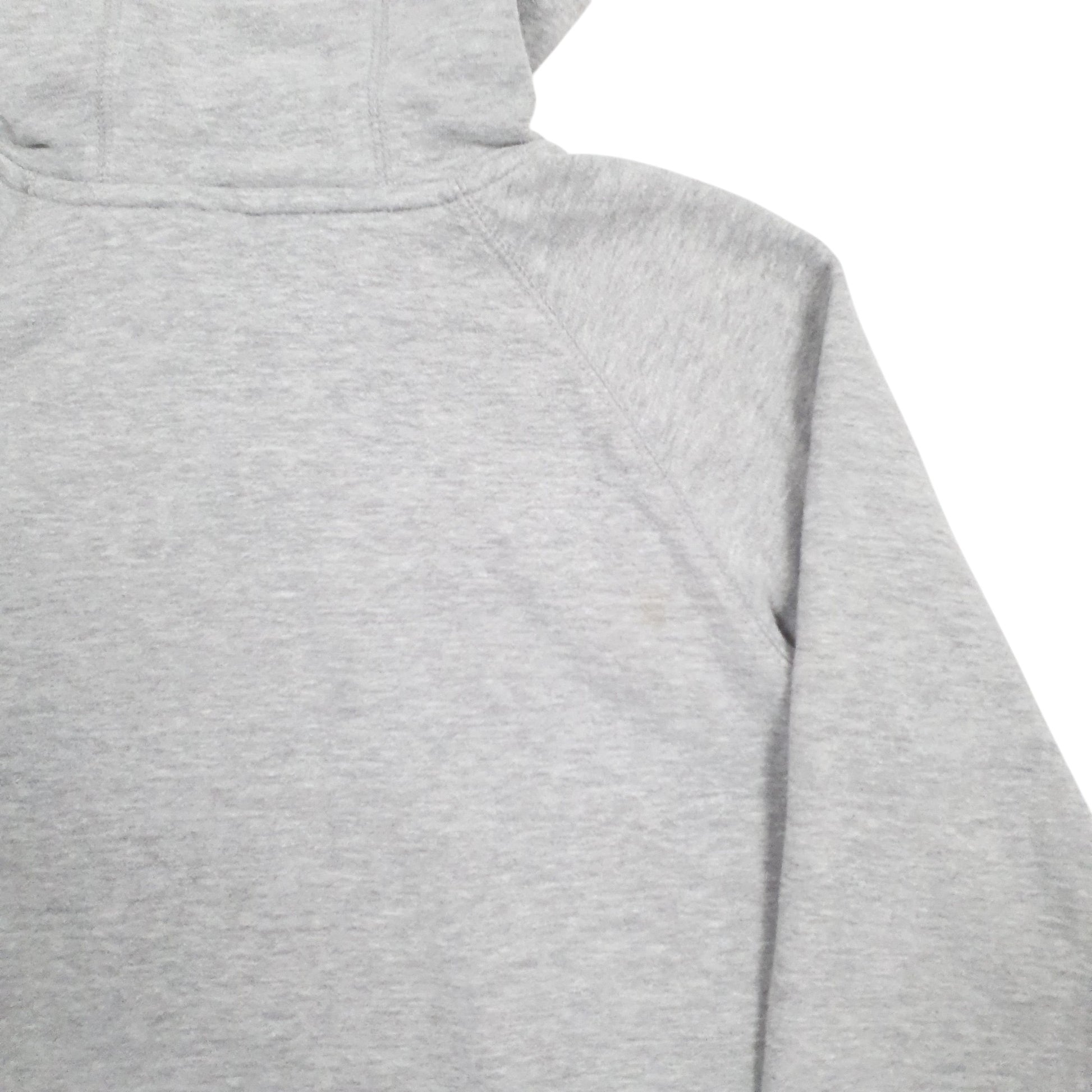 Womens Grey The North Face Spellout Hoodie Jumper