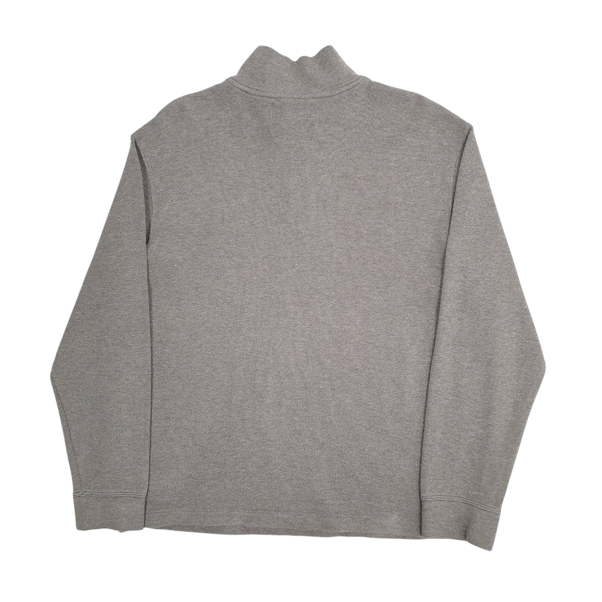 Mens Grey Polo Ralph Lauren  Quarter Zip Jumper