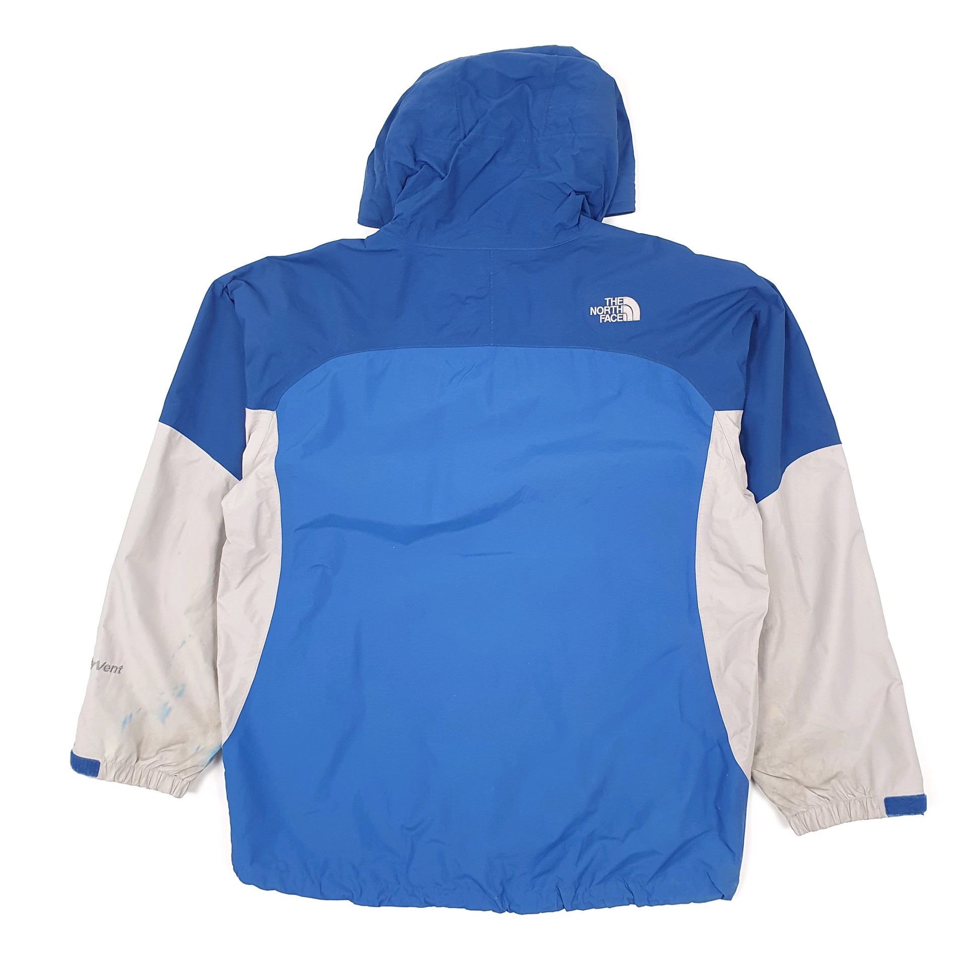 Mens Blue The North Face Hyvent  Coat