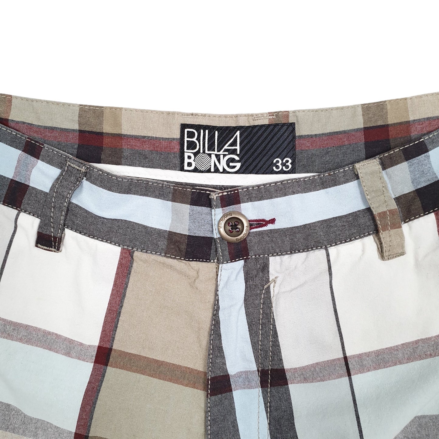 Mens Beige Billabong Surfing Chino Shorts