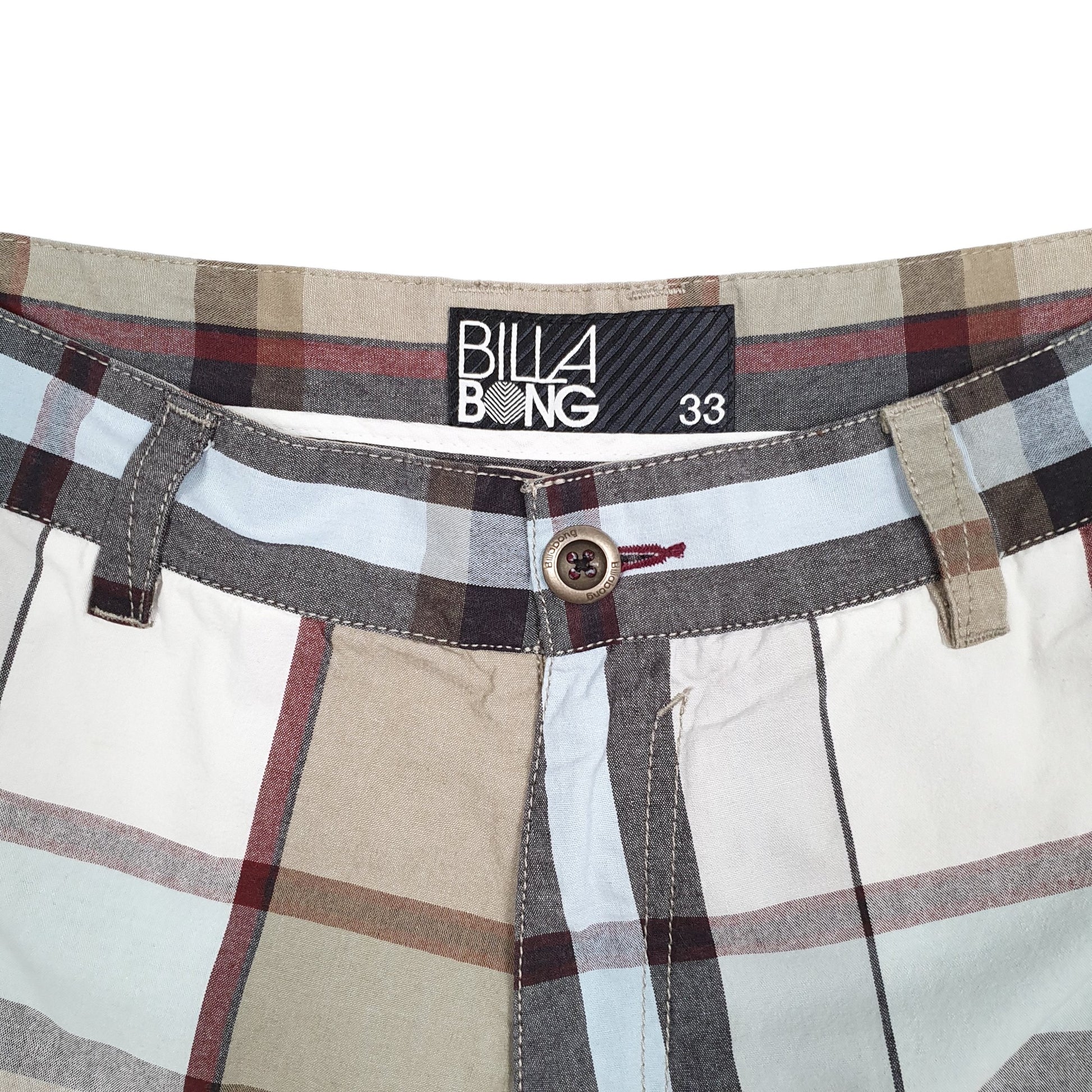 Mens Beige Billabong Surfing Chino Shorts
