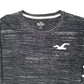 Mens Black Hollister  Long Sleeve T Shirt