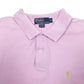 Mens Pink Polo Ralph Lauren  Short Sleeve Polo Shirt