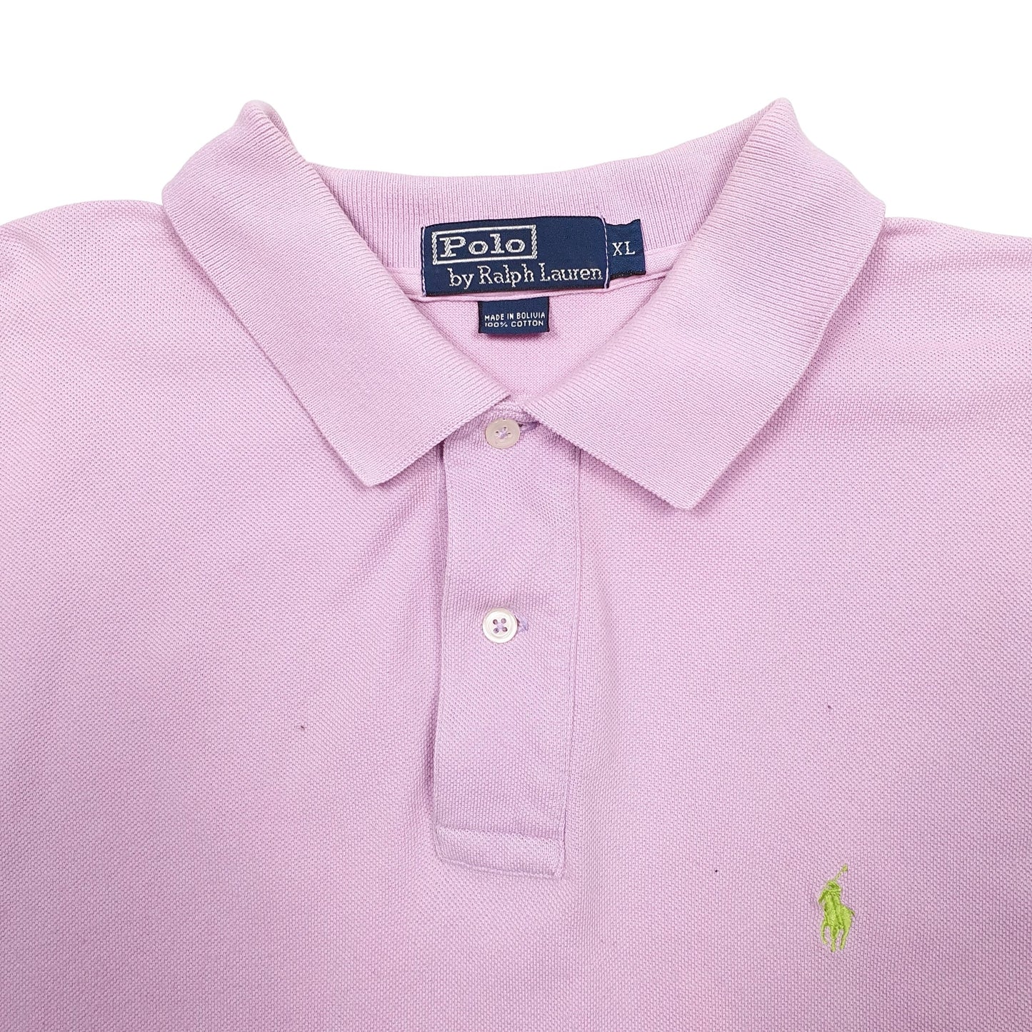 Mens Pink Polo Ralph Lauren  Short Sleeve Polo Shirt