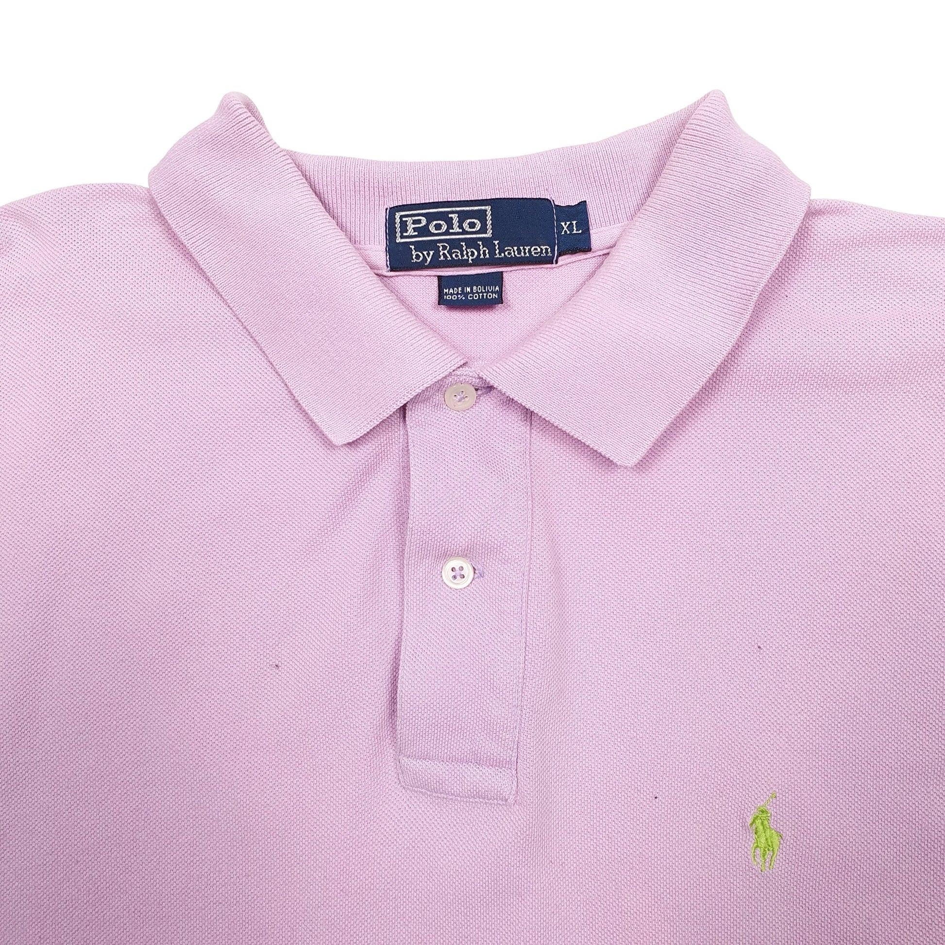 Mens Pink Polo Ralph Lauren  Short Sleeve Polo Shirt