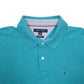 Mens Blue Tommy Hilfiger  Short Sleeve Polo Shirt