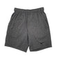 Mens Grey Nike Stretch Dri-Fit Active Wear Sweat Shorts