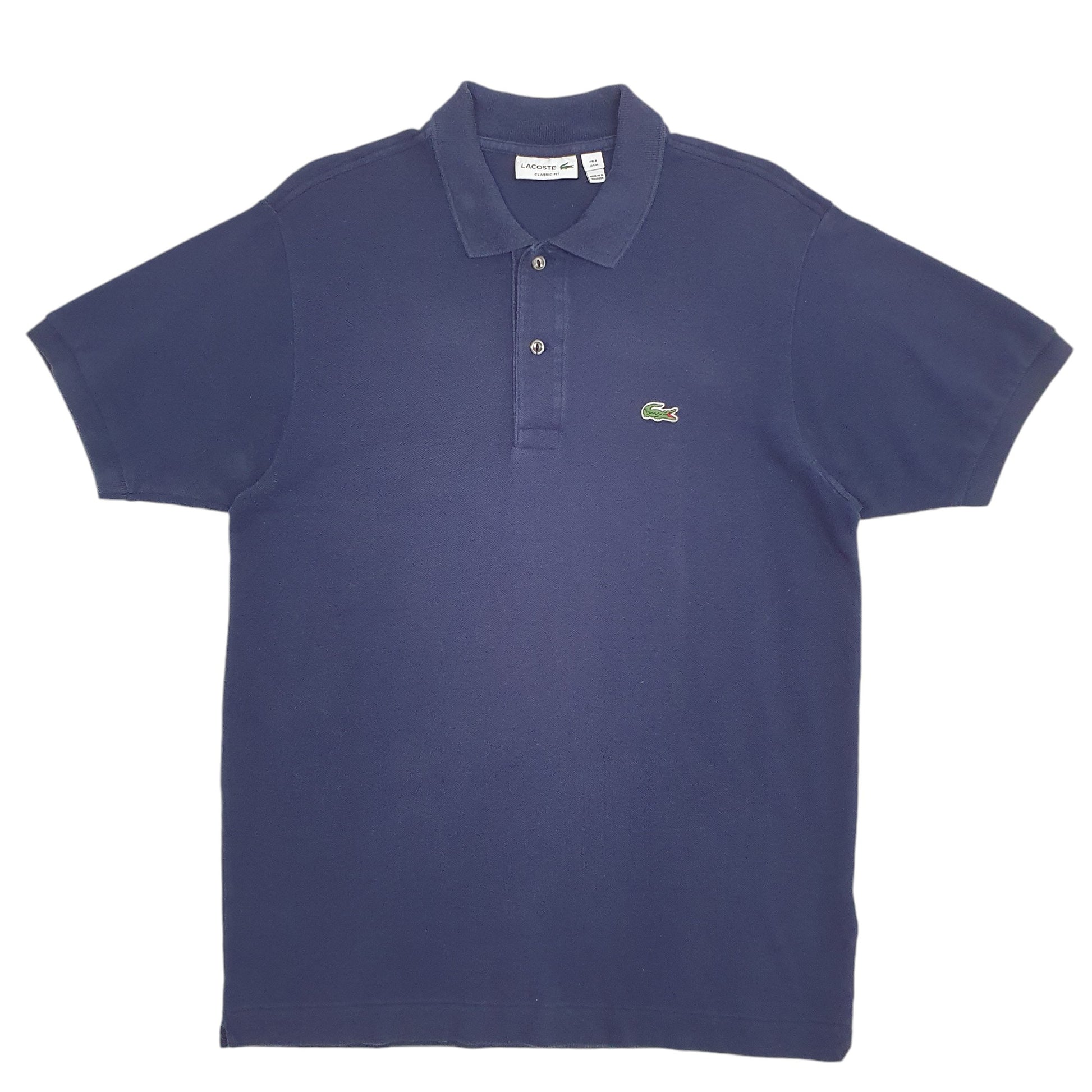 Mens Navy Lacoste  Short Sleeve Polo Shirt