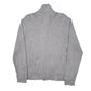 Mens Grey Polo Ralph Lauren Estate Rib Full Zip Jumper