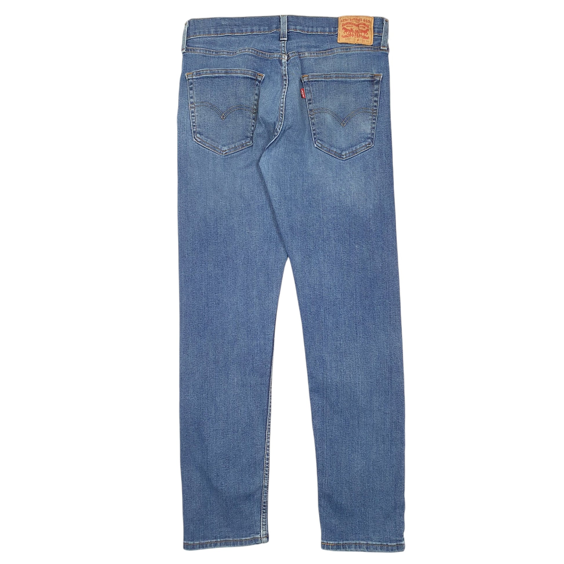 Mens Blue Levis Stretch 502 JeansW33 L32