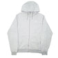 Mens Grey Nike Hoodie Full Zip Jumper