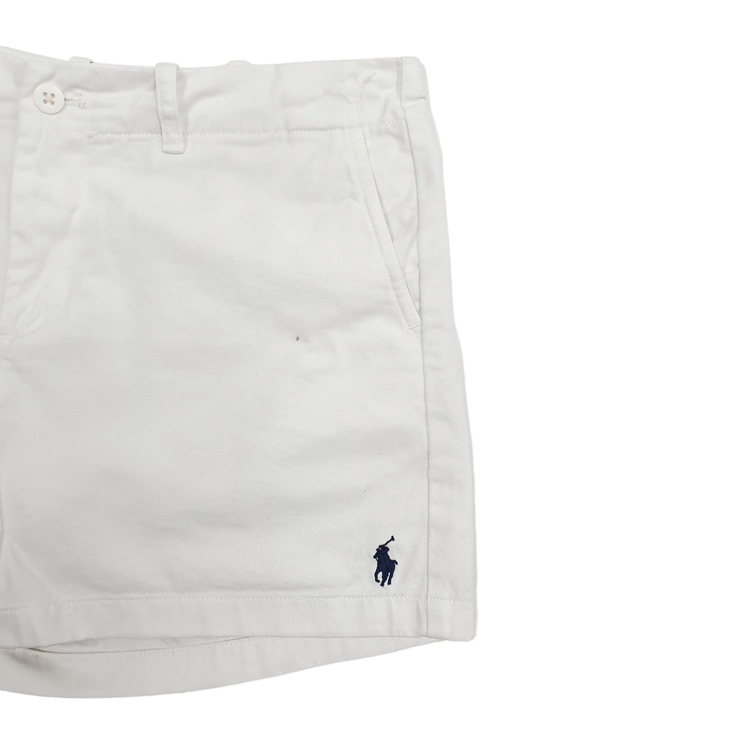 Womens White Ralph Lauren  Denim Shorts