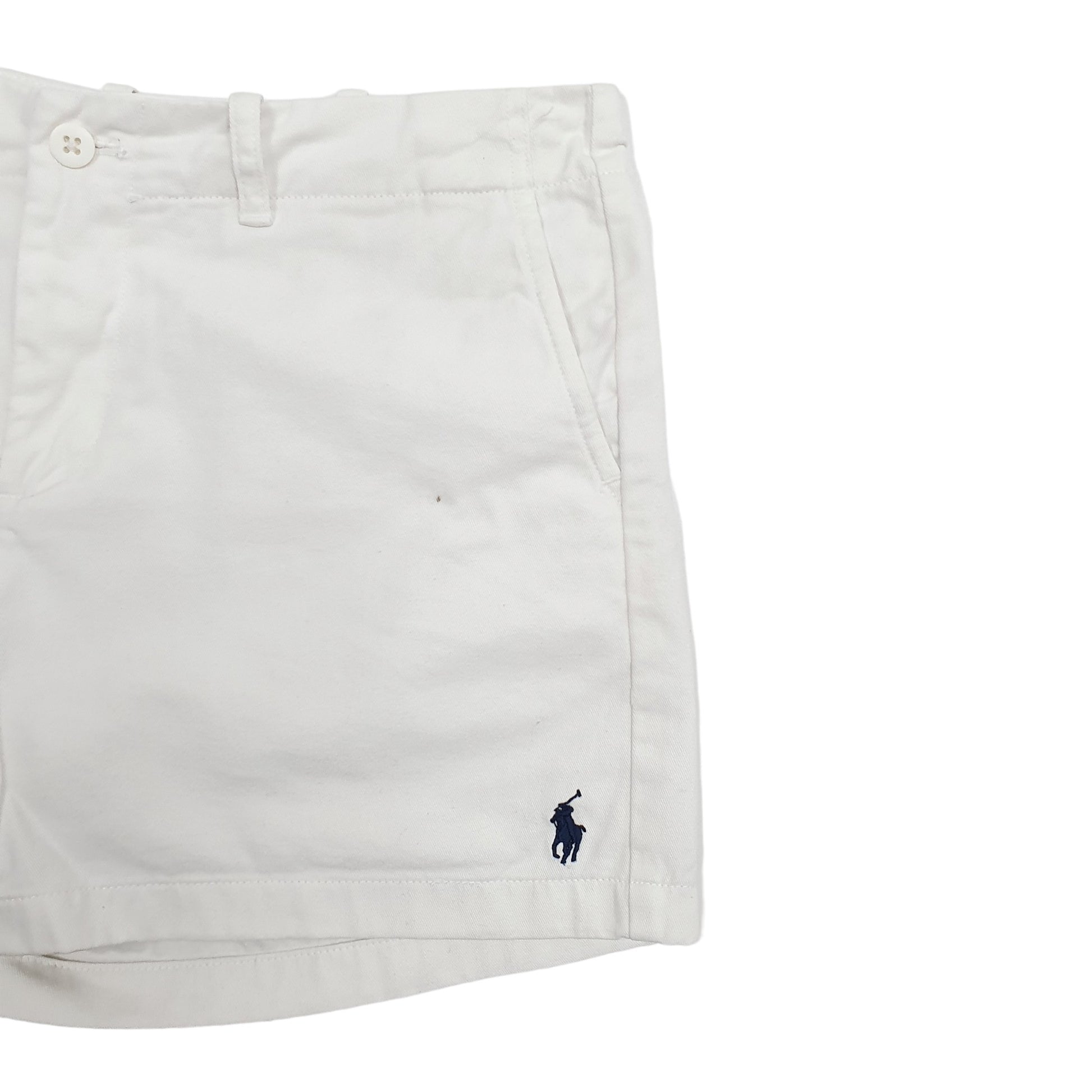 Womens White Ralph Lauren  Denim Shorts