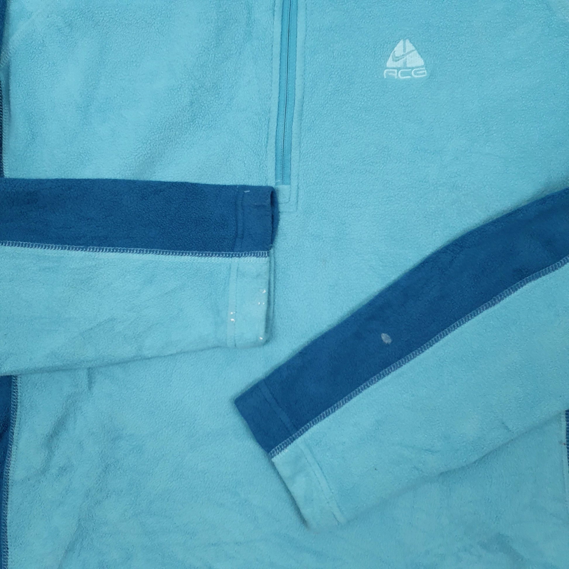 Womens Blue Nike ACG Full Zip Jumper