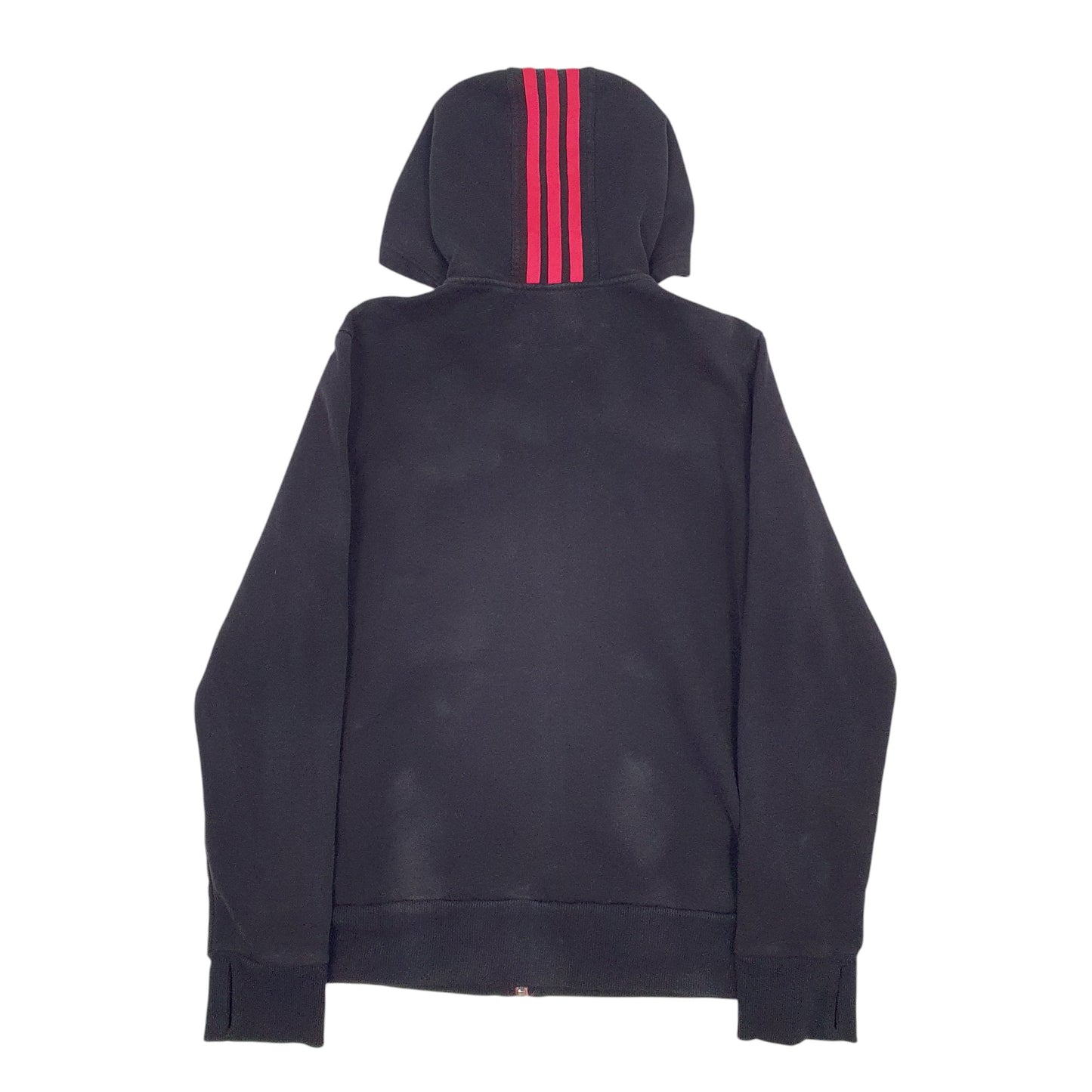 Womens Black Adidas  Full Zip Jumper
