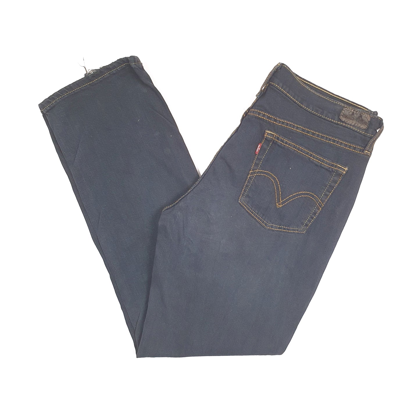 Womens Black Levis Low Rise 505 JeansW32 L29