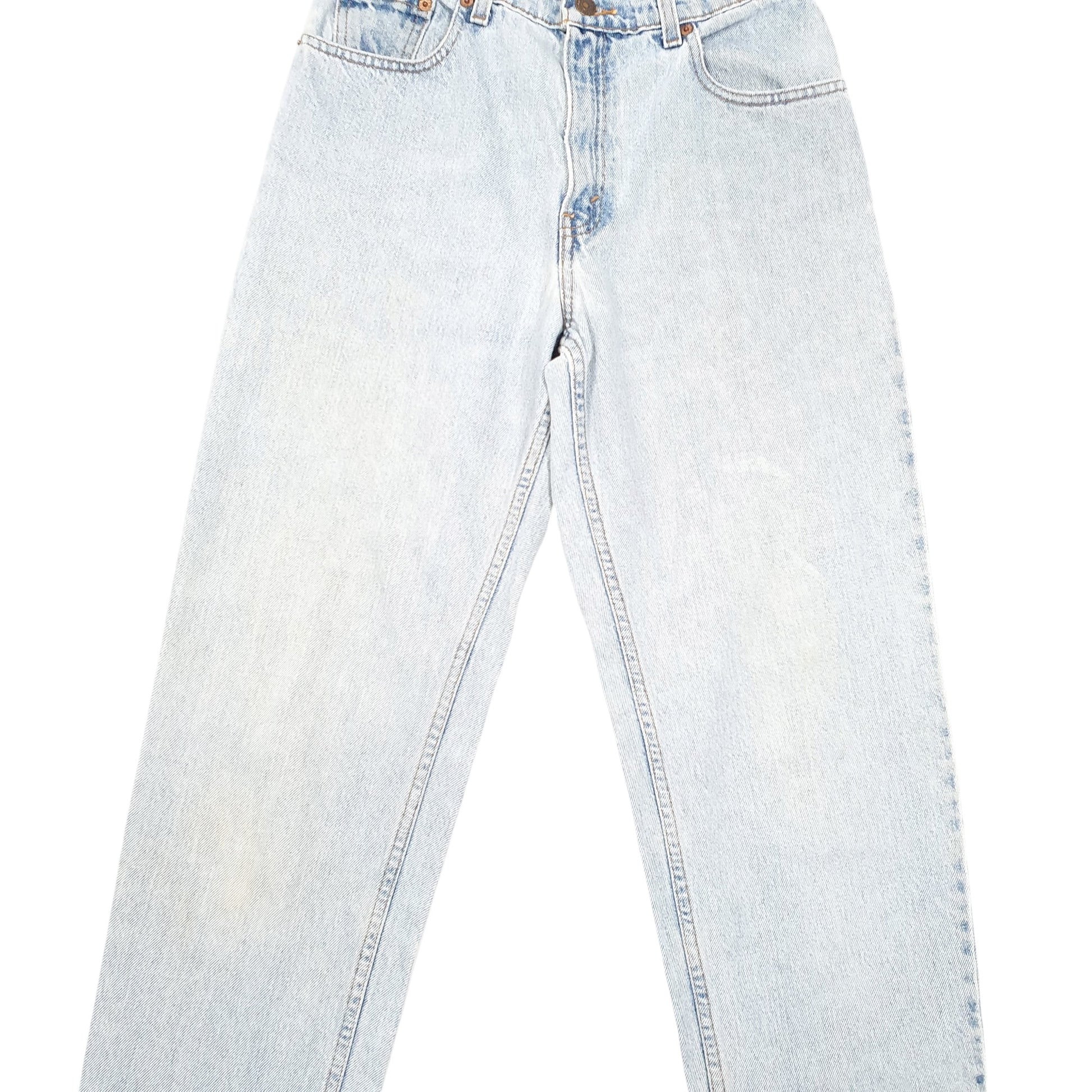 Mens Blue Levis Vintage Tapered 90s 550 JeansW28 L31