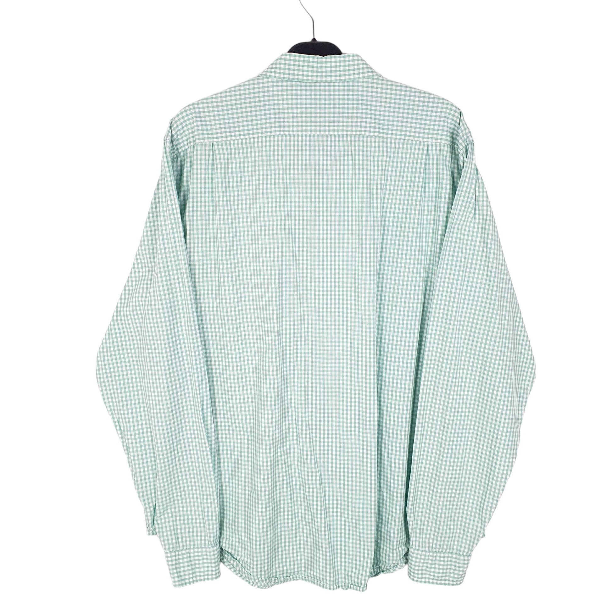 Mens Green Lacoste  Long Sleeve Shirt