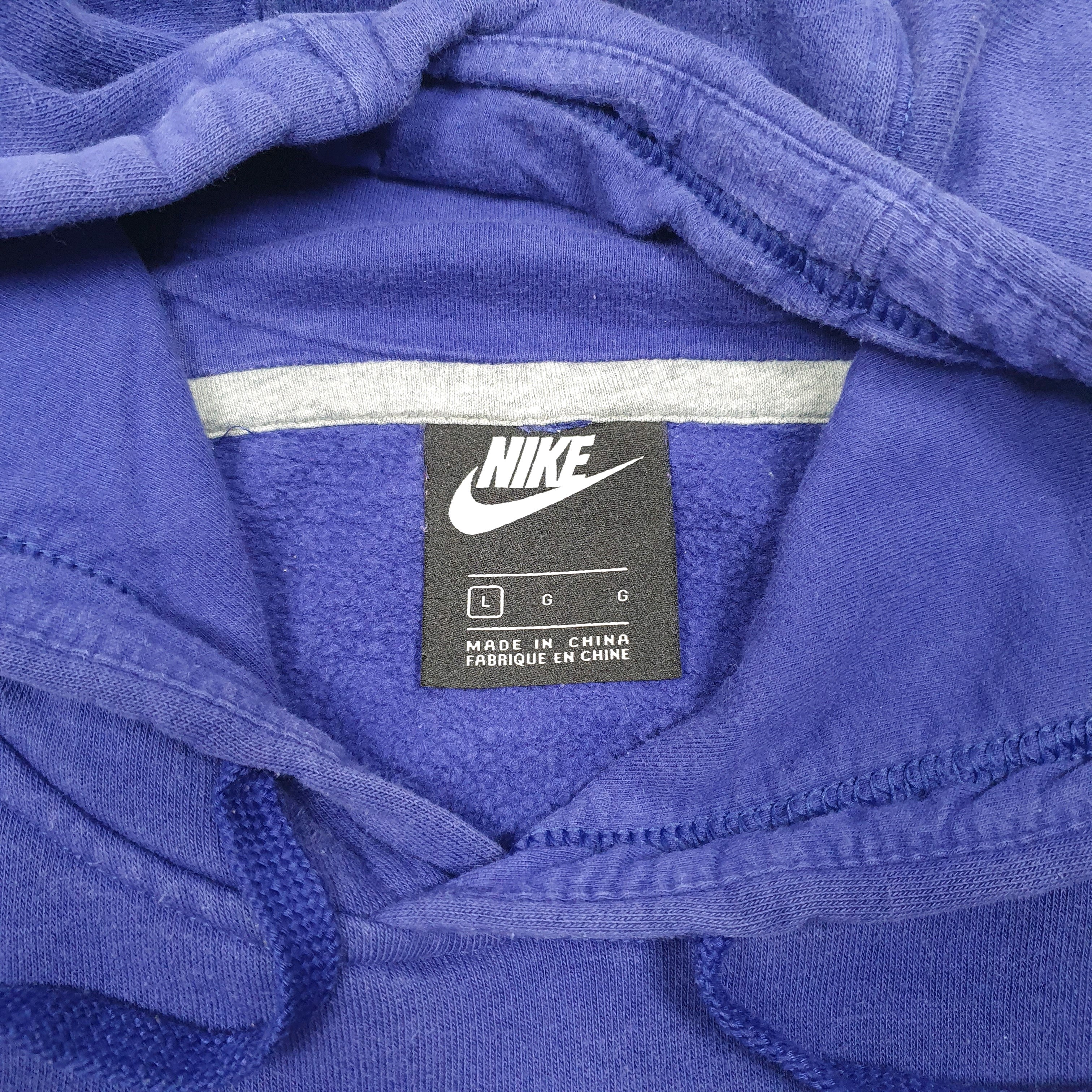 nike just do it sweatshirt purple