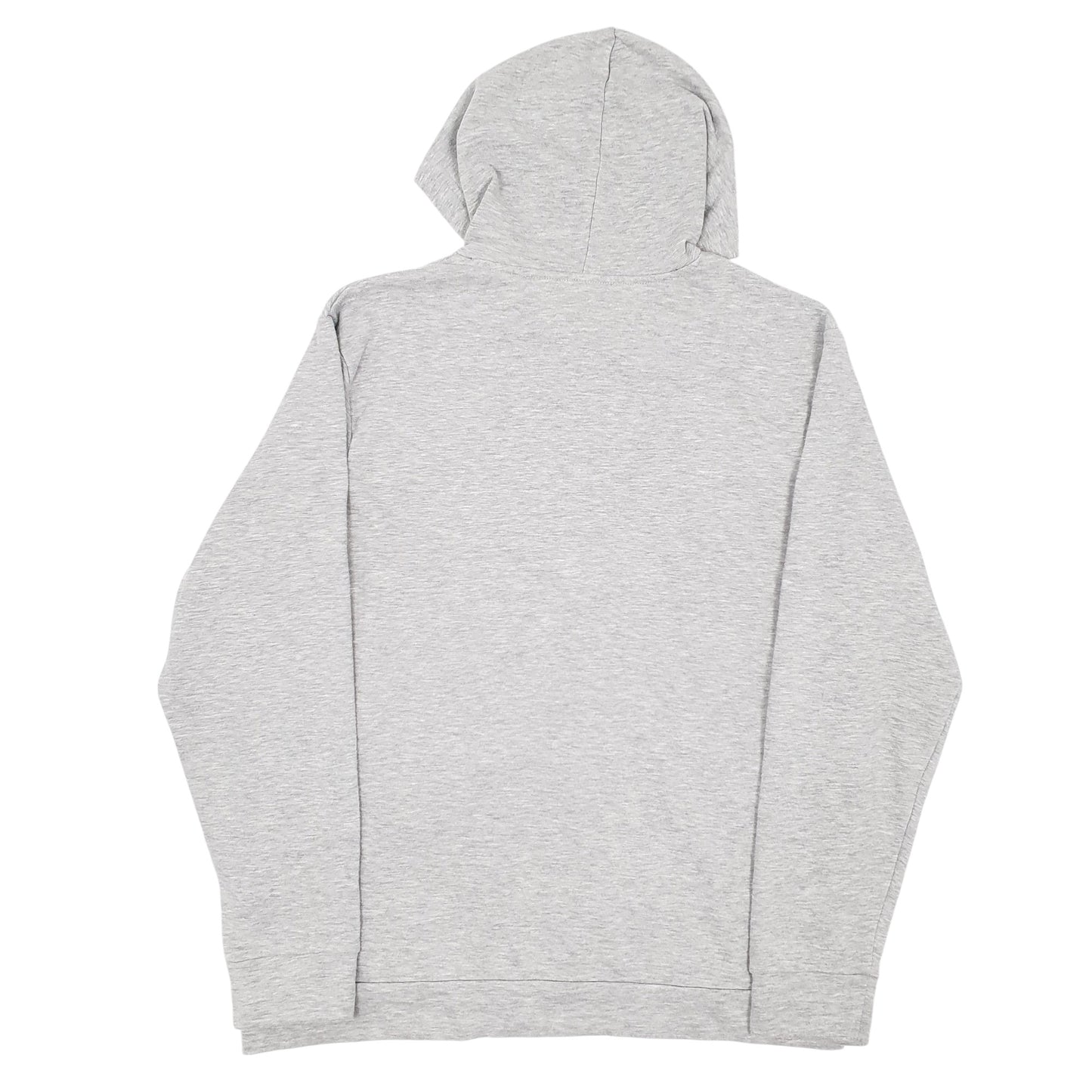 Mens Grey Adidas Spellout Hoodie Jumper