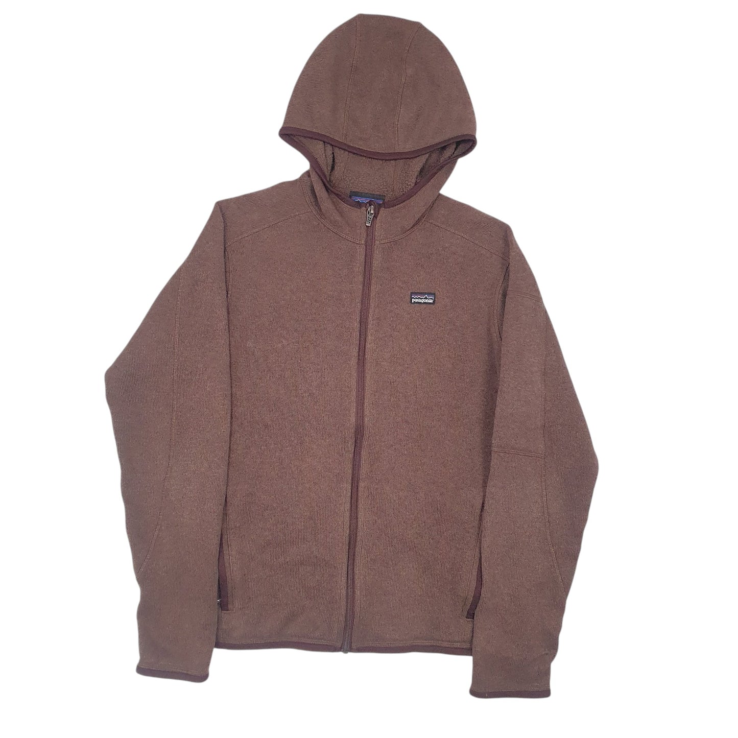 Womens Brown Patagonia  Full Zip Jumper