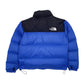 Mens Blue The North Face Nuptse 700  Coat